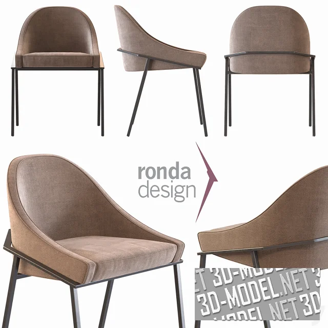 3d-модель Кресло IZOARD от Ronda Design