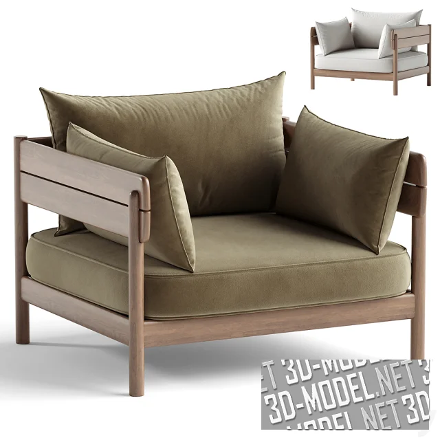 3d-модель Кресло Tanso от Case Furniture
