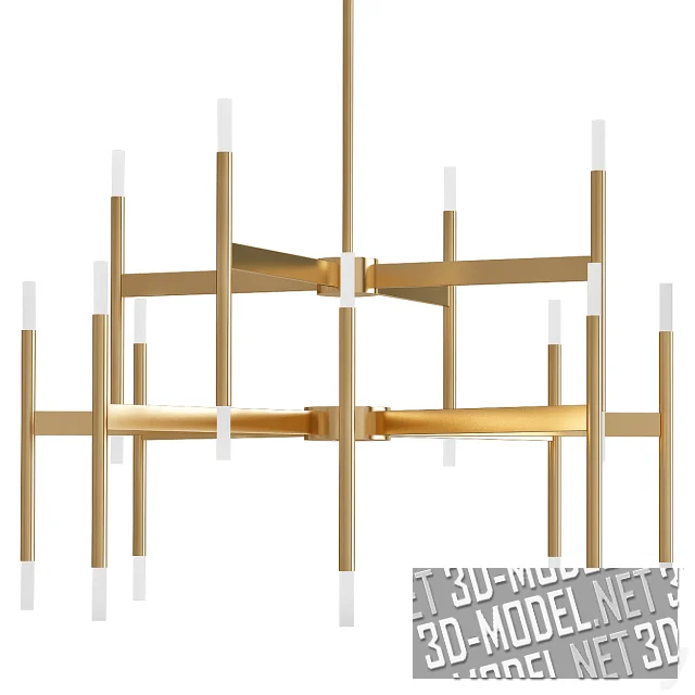 3d-модель Люстра Elan Kizette