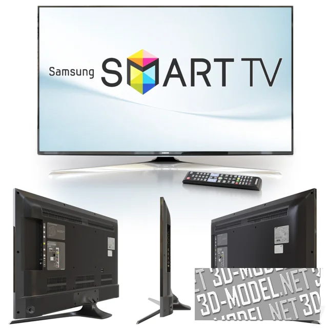 3d-модель Плазменный телевизор Samsung UE40J6200AU
