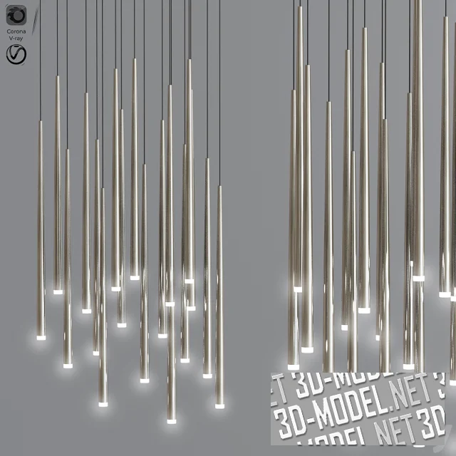 3d-модель Подвесы Vibia Slim 0925