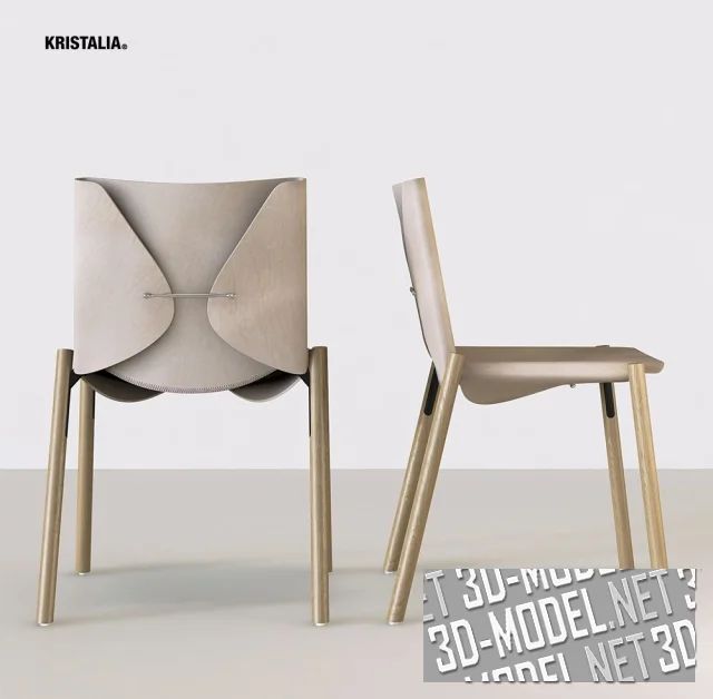 3d-модель Стул Edition 1085 от Kristalia