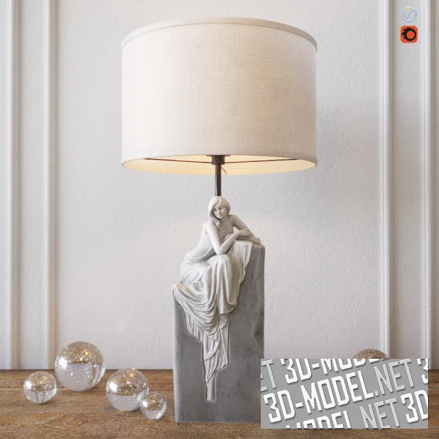 3d-модель Светильник Perception от Lladro
