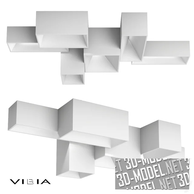 3d-модель Светильник Vibia Link XXL