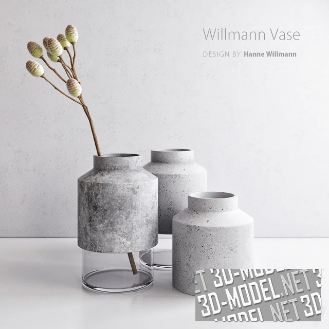 3d-модель Вазы Menu Hanne Willmann
