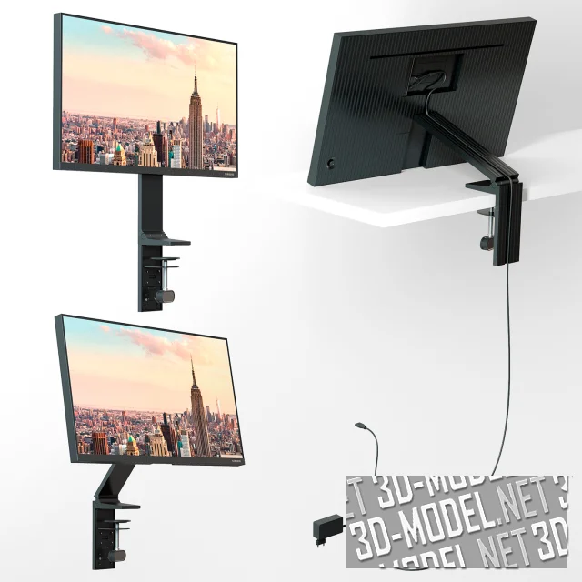 3d-модель Игровой монитор Samsung 27