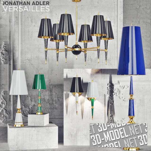 Коллекция освещения Versailles от Jonathan Adler
