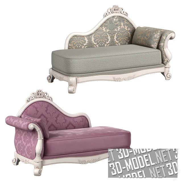 3d-модель Кушетка 230 Carpenter Guifei (2 цвета)