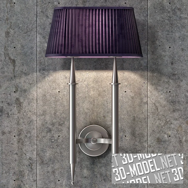 3d-модель Настенный светильник Robbie Hector Finch Lighting