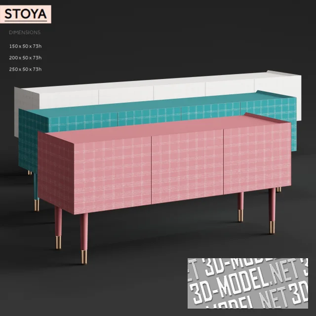 3d-модель Комод Stoya Miniforms