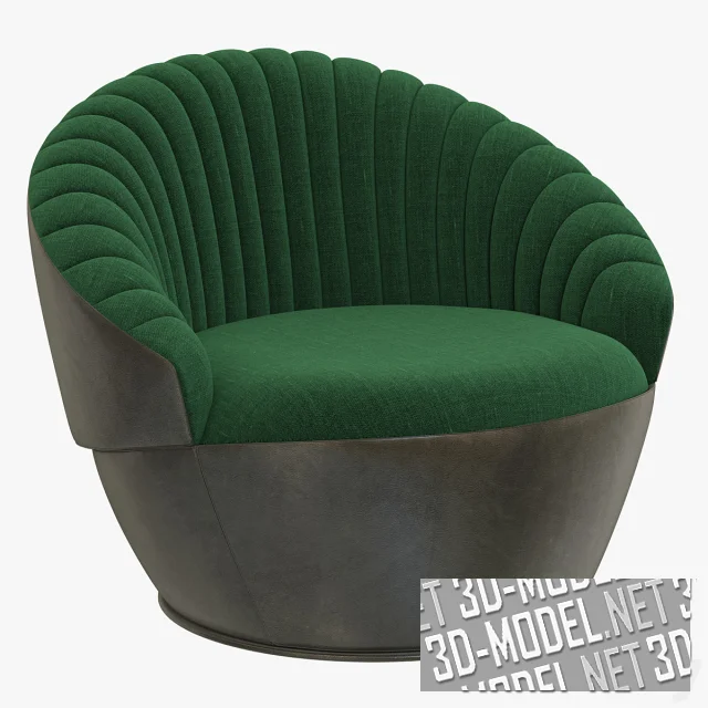 3d-модель Кресло CONSONANCE от Roche Bobois