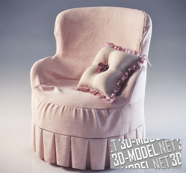 3d-модель Кресло Ferretti & Ferretti, для детской комнаты