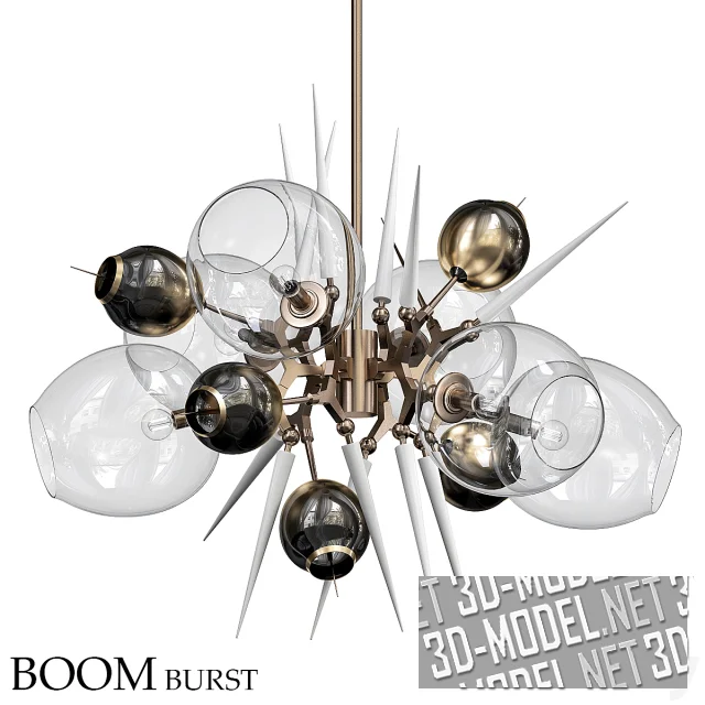 3d-модель Люстра BOOM BURST от Imperium Loft