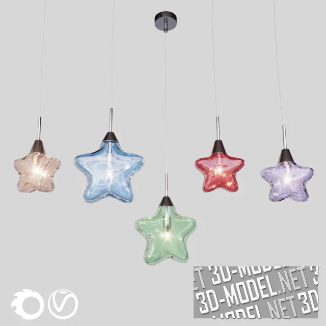 3d-модель Подвесной светильник Maytoni Modern Star