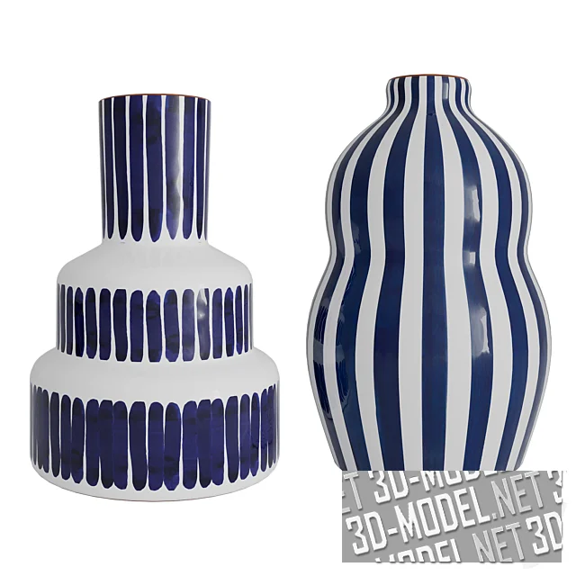 3d-модель Вазы Casa Cubista Ceramics