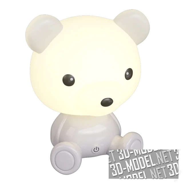 3d-модель Детский ночник Dodo Lucide