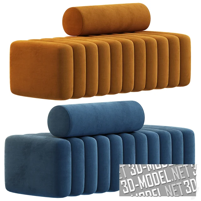 3d-модель Диван Joppa от Noho Home