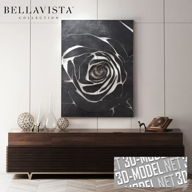 3d-модель Комод Montmartre от Bellavista Collection