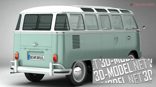 Минивэн Volkswagen Type 2 T1 Samba 1963