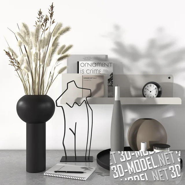 3d-модель Набор декора от Cooee Design