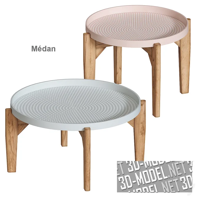 3d-модель Стол Medan от LA REDOUTE INTERIEURS