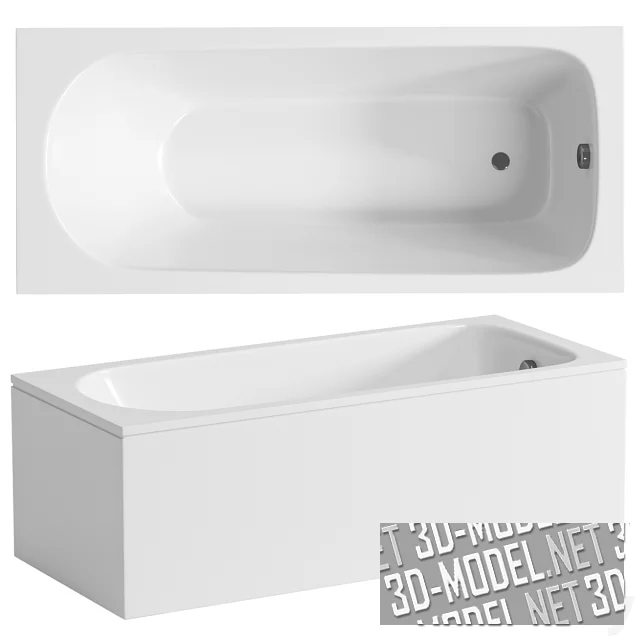 3d-модель Ванна Kaldewei Saniform Plus 373-1 112600010001