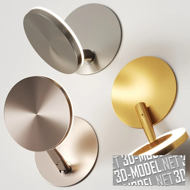 3d-модель Бра Bella, 3 цвета