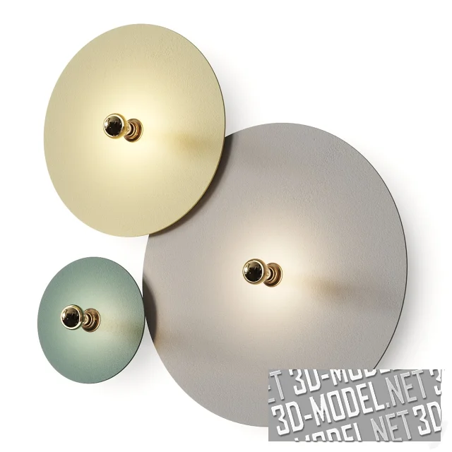 3d-модель Бра Flat от Aromas del Campo