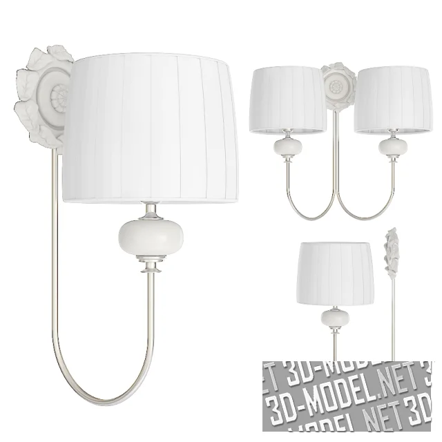 3d-модель Бра Le Porcellane Frutti