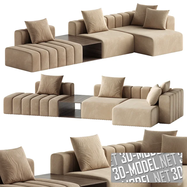 3d-модель Диван CRUSH от ANA ROQUE INTERIORS