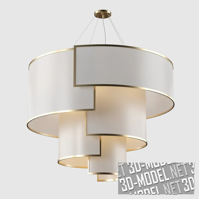 3d-модель Итальянская люстра OVLU
