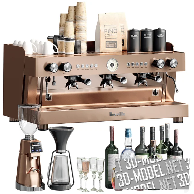 Кофемашина Breville и спиртные напитки