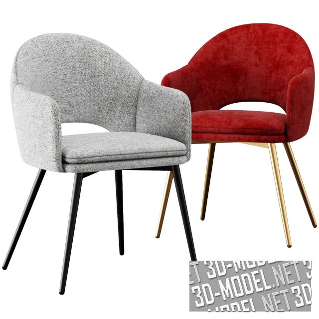 3d-модель Кресло Maghreb от Deep house