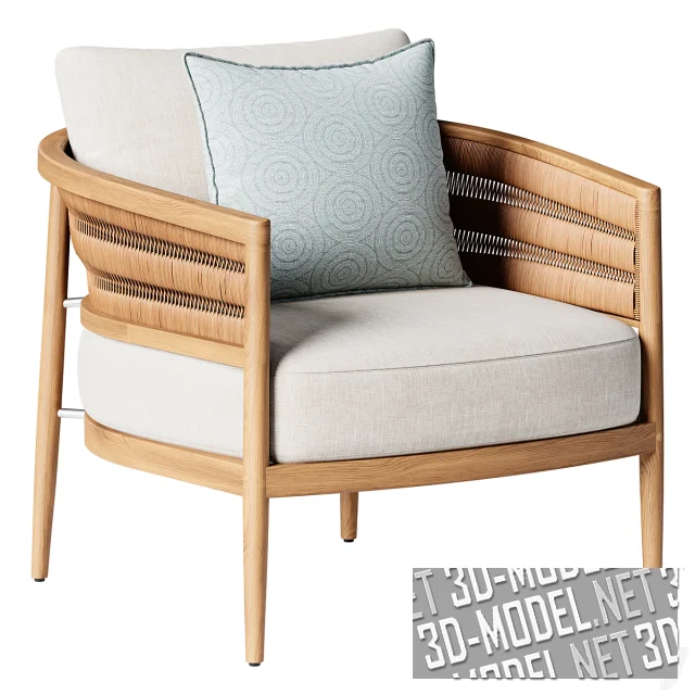 Кресло Nusa Teak от Restoration Hardware