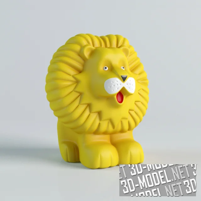 3d-модель Львенок