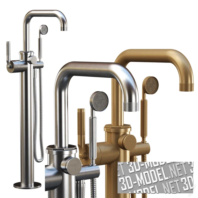 3d-модель Напольный смеситель Samuel Heath