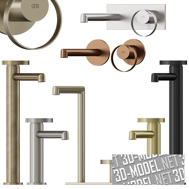 3d-модель Смесители ANELLO от Gessi