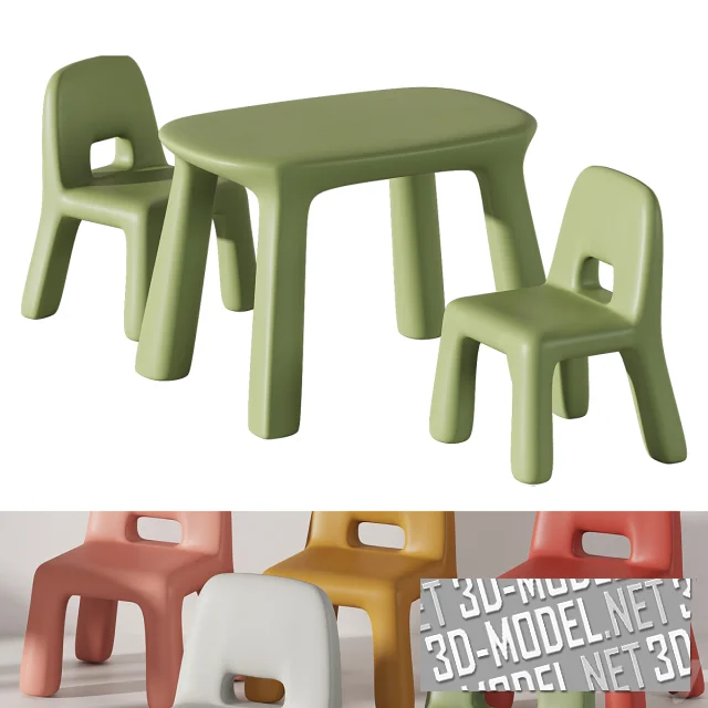 Стол и стул Nordic Ins