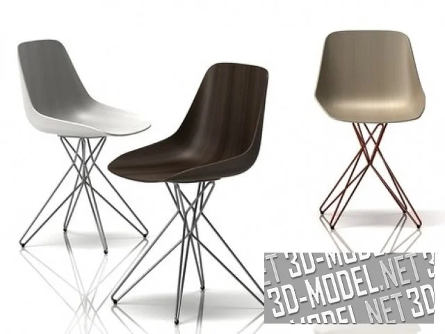 3d-модель Стул «Harmony» Rodrigo Torres