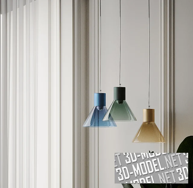 3d-модель Светильник Funnel от CROWDY HOUSE (3 цвета)