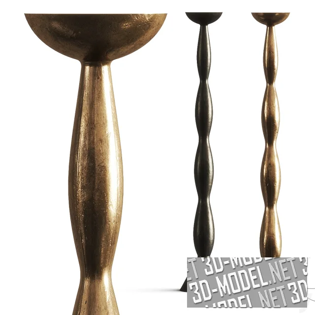 3d-модель Торшер Haos Natural Bronze & Green Patina