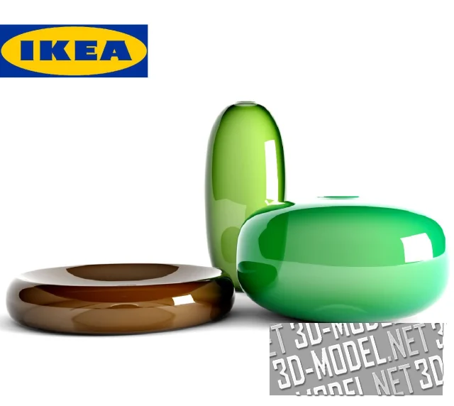 3d-модель Вазы Stockholm из IKEA