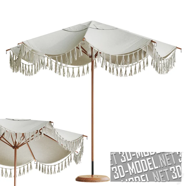 3d-модель Зонт для патио от Pottery Barn