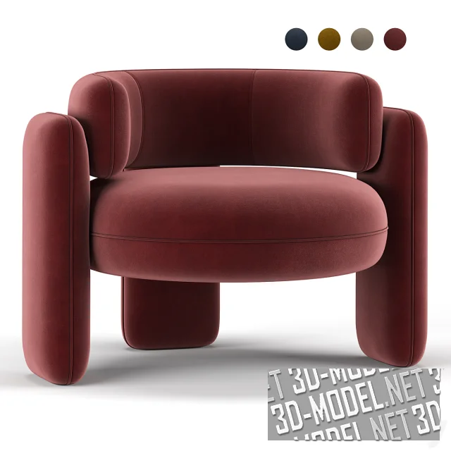 4 варианта обивки – кресло Royal Stranger Embrace