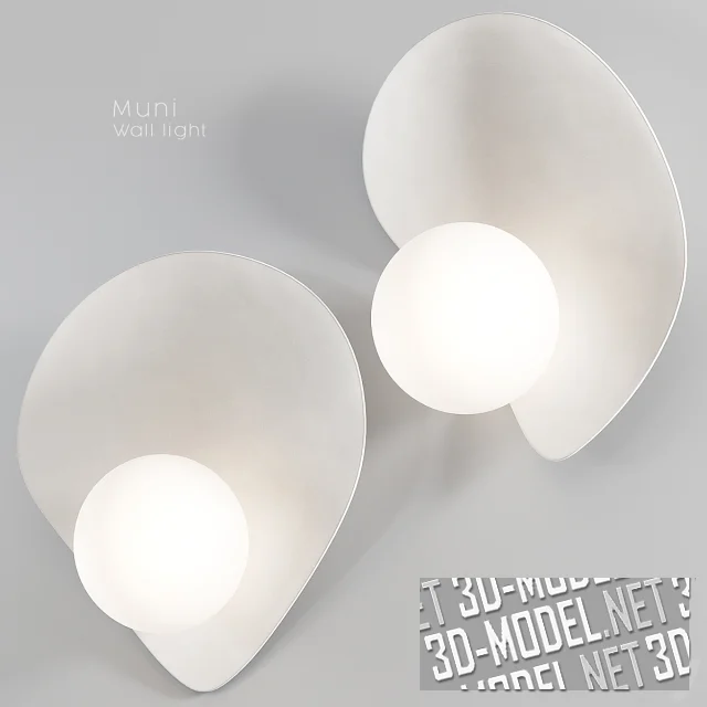 3d-модель Бра Muni от Black Rooster Decor