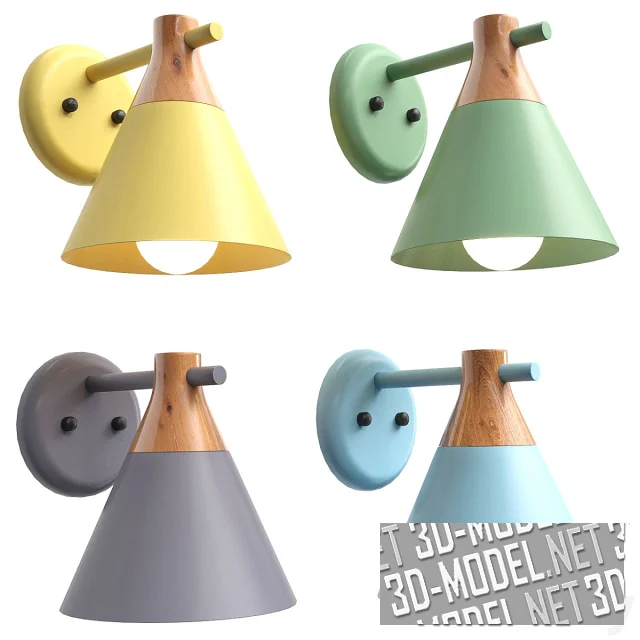 3d-модель Бра Nod от Lampatron