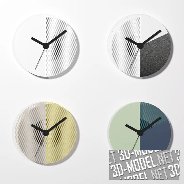 3d-модель Часы Tolix