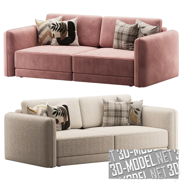 3d-модель Диван от Dantone Home – Marley