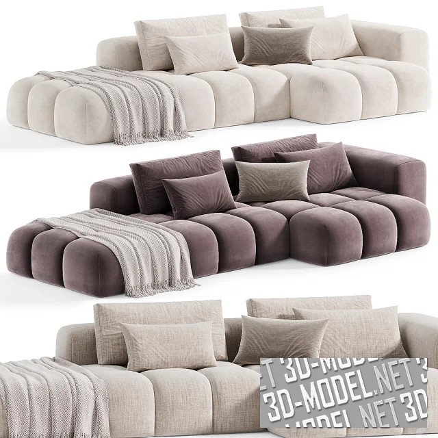 3d-модель Диван от Noho home – Shamara