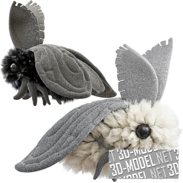 3d-модель Игрушка моль